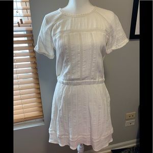 Madewell white dress, size 8. Barely worn.